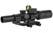 Burris MTAC Rifle Scope 1-4X 24 Ballistic CQ 5.56 Matte 30mm FastFire II & P.E.P.R. Mount Illuminated Reticle 200437-FF