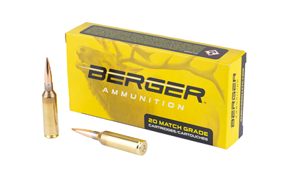 Berger Bullets Elite Hunter 6.5 PRC 140 Grain Boat Tail 20 Rounds per Box 65-50020
