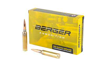 Berger Bullets Hybrid Target 300 PRC 215 Grain 20 Rounds per Box 65-55030
