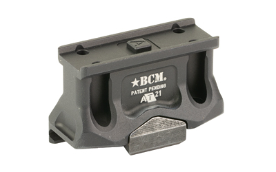 Bravo Company A/T Optic Mount Fits Aimpoint Micro T2 Lower 1/3 Cowitness Anodized Finish Black BCM-OM-AT-21