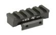Bravo Company A/T 525-5 Optic Riser Fits Picatinny 2.125" Long 0.525" Height Anodized Finish Black BCM-OR-AT-525-5