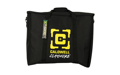 Caldwell Claymore Carry Bag Black/Yellow Nylon Construction 1204844
