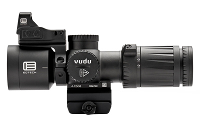 EOTECH Vudu Rifle Scope 4-12X Magnification 36mm Objective First Focal Plane Compatible with Mini-ACOG Mounts MD5 Illumi