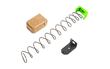 Mec-Gar USA Floorplate +2 Adapter Set Fits Mec-Gar GLOCK-Compatible 9MM Full Size Magazines Matte Finish Flat Dark Earth