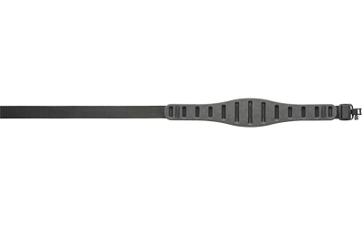 Quake Claw Contour 2 Point Rifle Sling Black Includes Hush Stalker II QD Metal Sling Swivels 53000-8