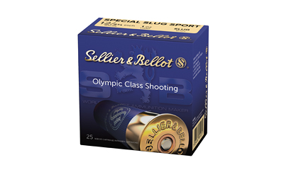 Sellier & Bellot Special Slug 12GA Shotshell 2.75" 1 oz Buckshot 25 250 SB12SLUG