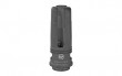 Surefire SOCOM 3 Prong Flash Hider 6.8 SPC 5/8X24 Black Serves as Suppressor Adapter for SOCOM 6.8 Suppressors SF3P-68-5